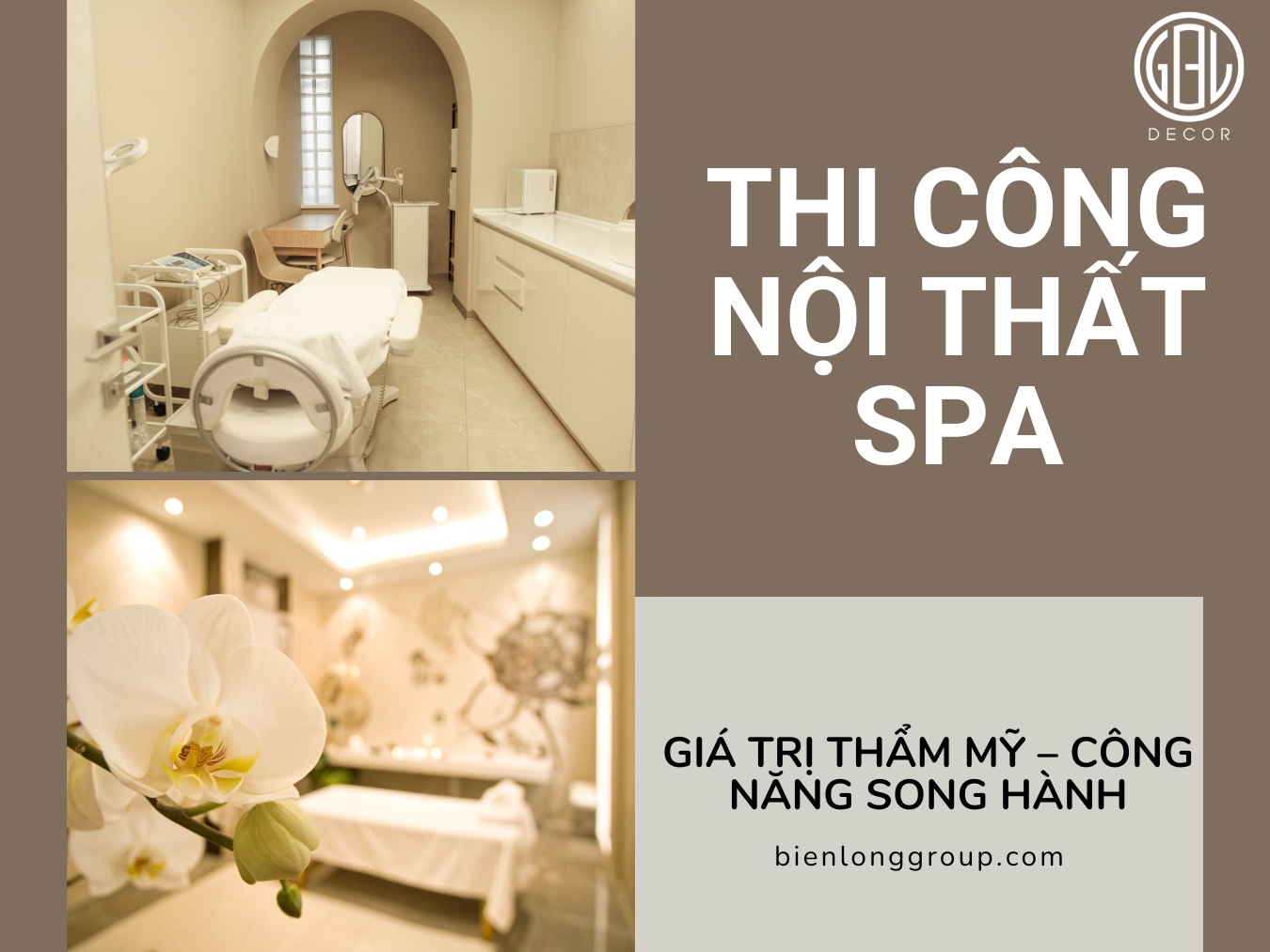 Thi công nội thất spa